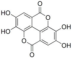 Ellagic acid Structure